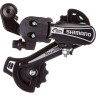 Переключатель задний SHIMANO TOURNEY, TY21-B, GS, 6 скоростей, крепление на болт, черный, без упаковки ARDTY21BGSDL
