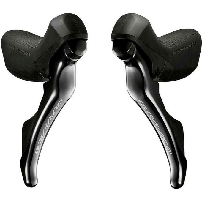 Шифтер/Тормозная ручка SHIMANO IDURA-ACE, R9100, ЛЕВ/ПР. 2X11СК, ТРОС+ОПЛЕТКА ISTR9100PA